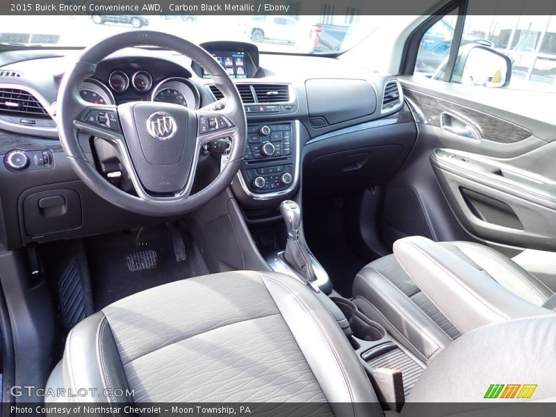 Carbon Black Metallic / Ebony 2015 Buick Encore Convenience AWD