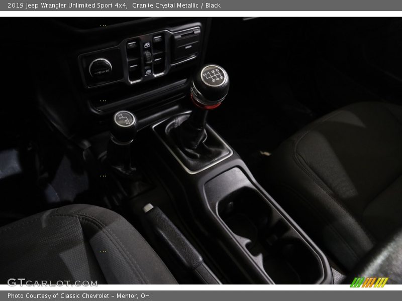 Granite Crystal Metallic / Black 2019 Jeep Wrangler Unlimited Sport 4x4