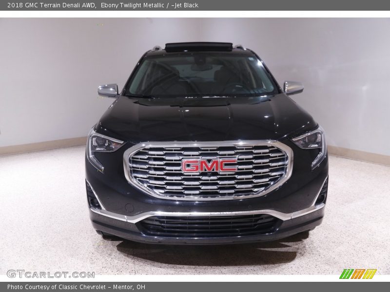 Ebony Twilight Metallic / ­Jet Black 2018 GMC Terrain Denali AWD