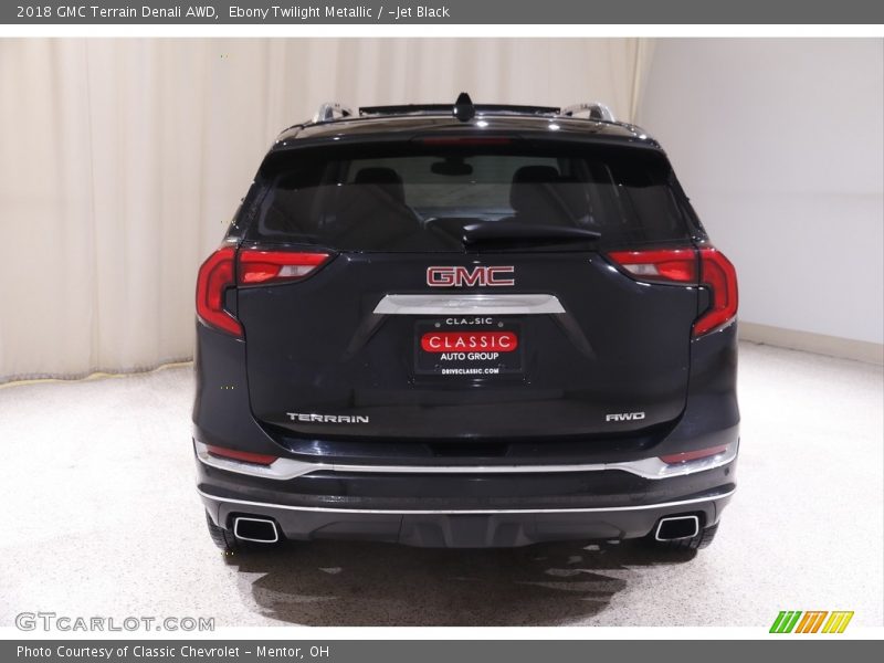 Ebony Twilight Metallic / ­Jet Black 2018 GMC Terrain Denali AWD