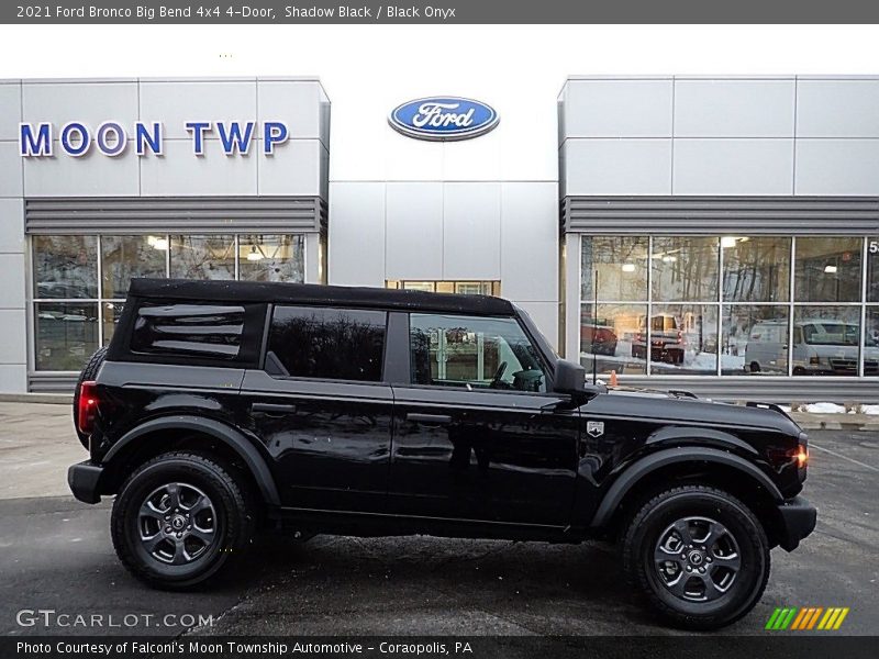 Shadow Black / Black Onyx 2021 Ford Bronco Big Bend 4x4 4-Door