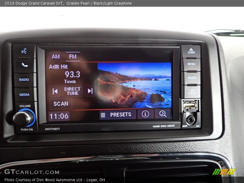 Granite Pearl / Black/Light Graystone 2019 Dodge Grand Caravan SXT