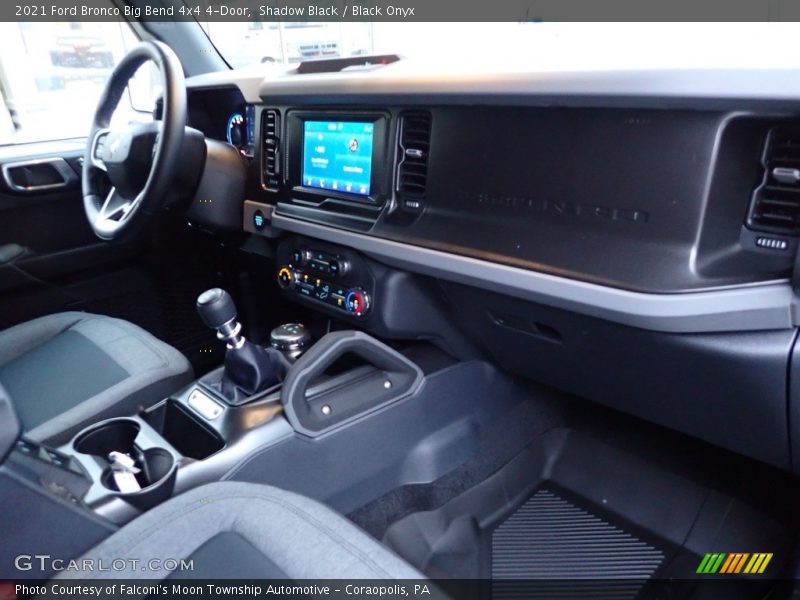 Dashboard of 2021 Bronco Big Bend 4x4 4-Door