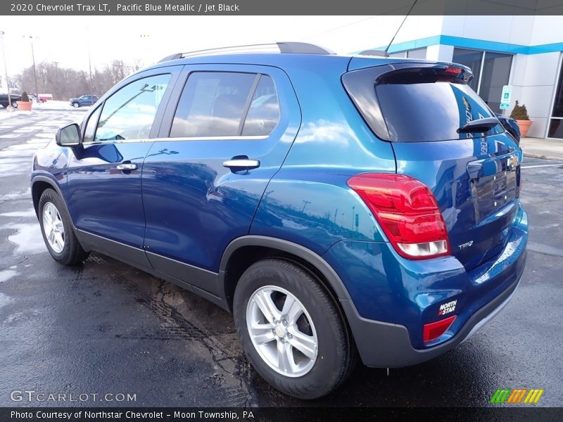 Pacific Blue Metallic / Jet Black 2020 Chevrolet Trax LT