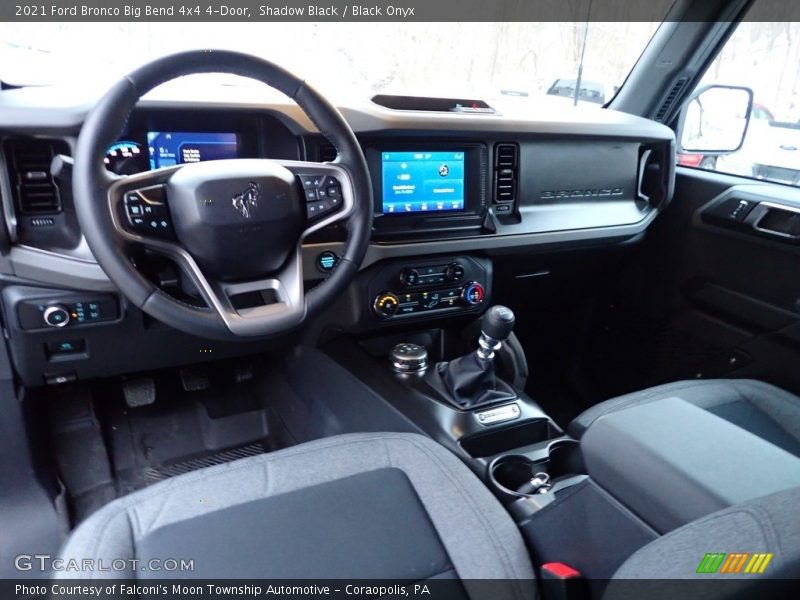  2021 Bronco Big Bend 4x4 4-Door Black Onyx Interior