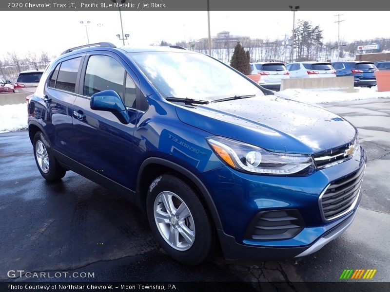 Pacific Blue Metallic / Jet Black 2020 Chevrolet Trax LT