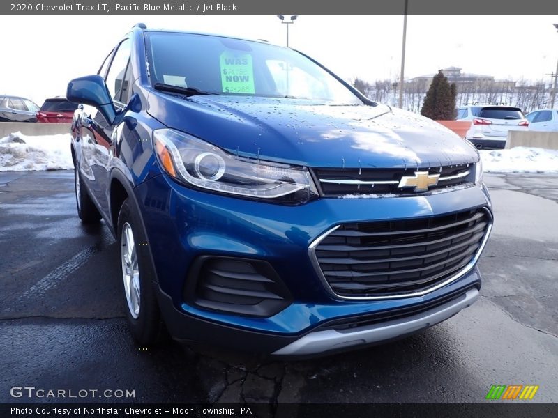 Pacific Blue Metallic / Jet Black 2020 Chevrolet Trax LT
