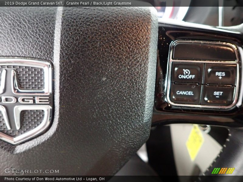 Granite Pearl / Black/Light Graystone 2019 Dodge Grand Caravan SXT