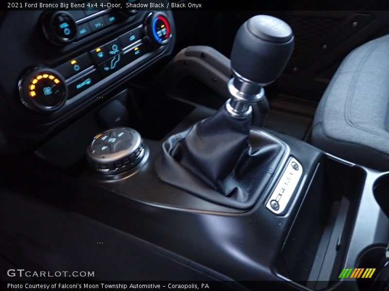  2021 Bronco Big Bend 4x4 4-Door 7 Speed Manual Shifter