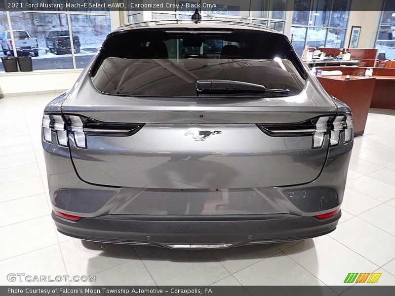 Carbonized Gray / Black Onyx 2021 Ford Mustang Mach-E Select eAWD