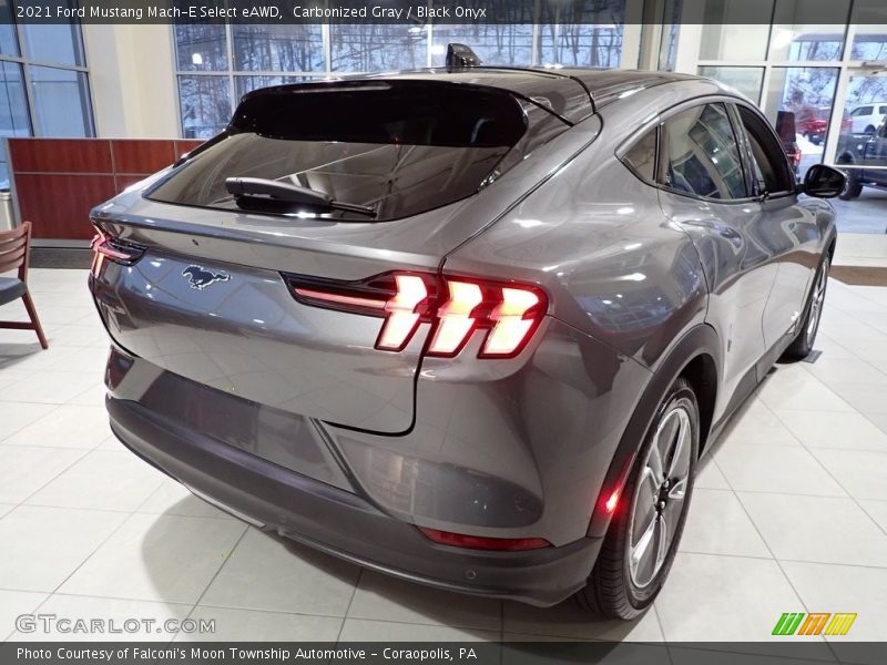 Carbonized Gray / Black Onyx 2021 Ford Mustang Mach-E Select eAWD