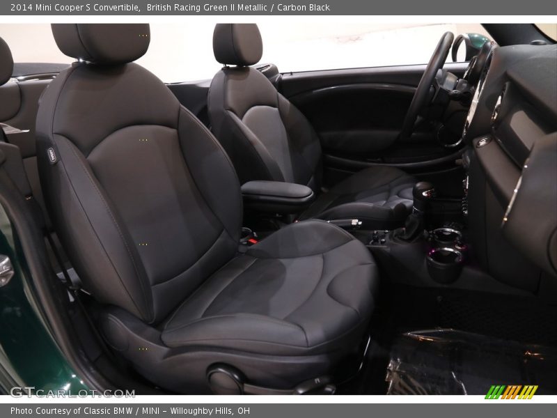 British Racing Green II Metallic / Carbon Black 2014 Mini Cooper S Convertible