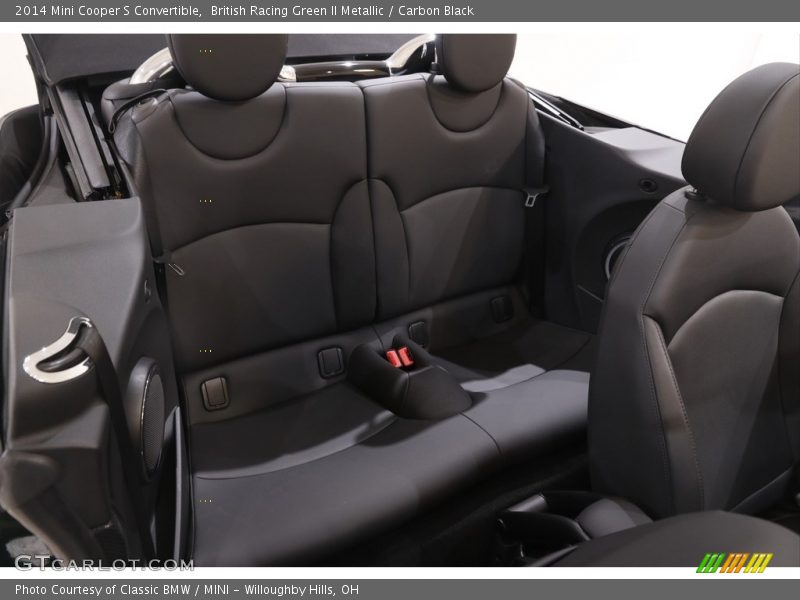 British Racing Green II Metallic / Carbon Black 2014 Mini Cooper S Convertible