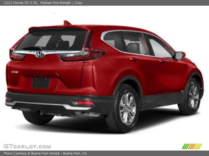 Radiant Red Metallic / Gray 2022 Honda CR-V EX