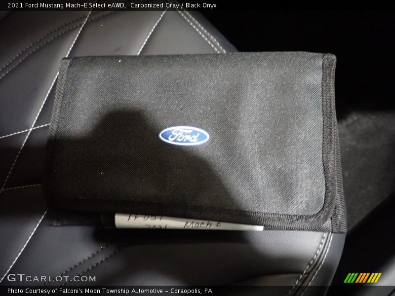 Carbonized Gray / Black Onyx 2021 Ford Mustang Mach-E Select eAWD