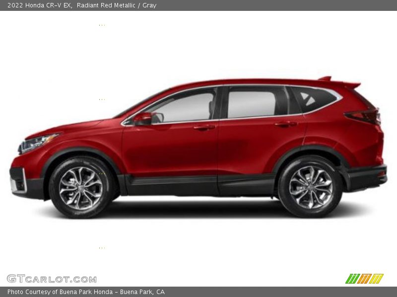 Radiant Red Metallic / Gray 2022 Honda CR-V EX