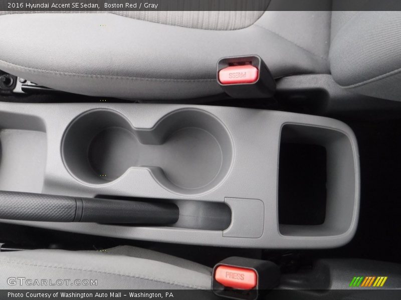 Boston Red / Gray 2016 Hyundai Accent SE Sedan