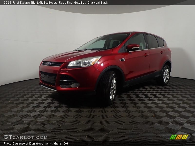 Ruby Red Metallic / Charcoal Black 2013 Ford Escape SEL 1.6L EcoBoost