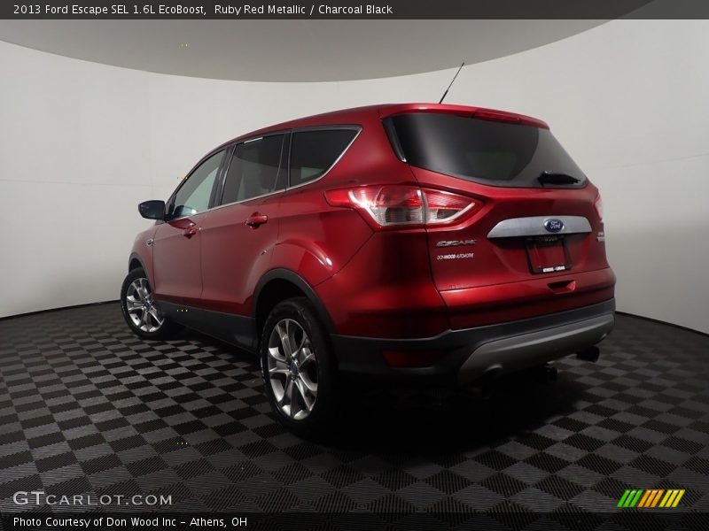 Ruby Red Metallic / Charcoal Black 2013 Ford Escape SEL 1.6L EcoBoost