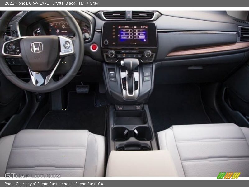 2022 CR-V EX-L Gray Interior