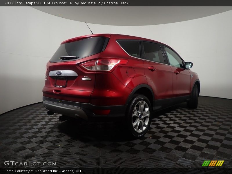 Ruby Red Metallic / Charcoal Black 2013 Ford Escape SEL 1.6L EcoBoost
