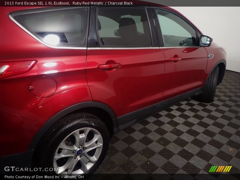 Ruby Red Metallic / Charcoal Black 2013 Ford Escape SEL 1.6L EcoBoost