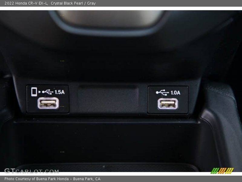 Crystal Black Pearl / Gray 2022 Honda CR-V EX-L
