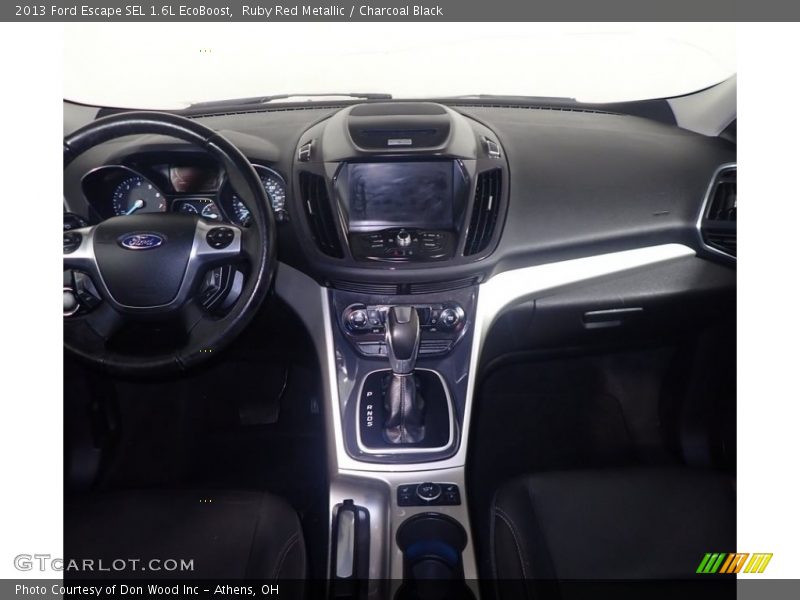 Ruby Red Metallic / Charcoal Black 2013 Ford Escape SEL 1.6L EcoBoost