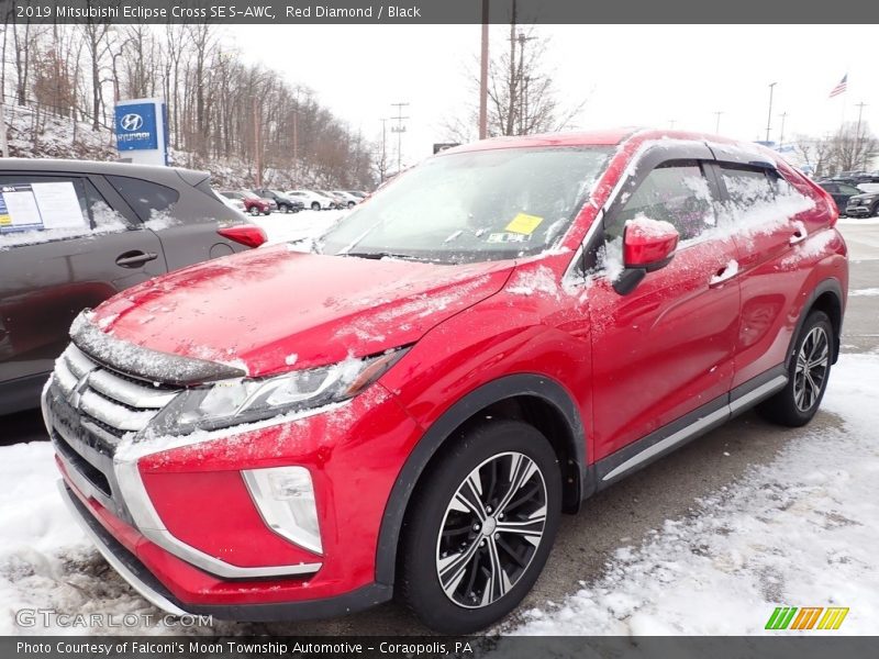 Red Diamond / Black 2019 Mitsubishi Eclipse Cross SE S-AWC