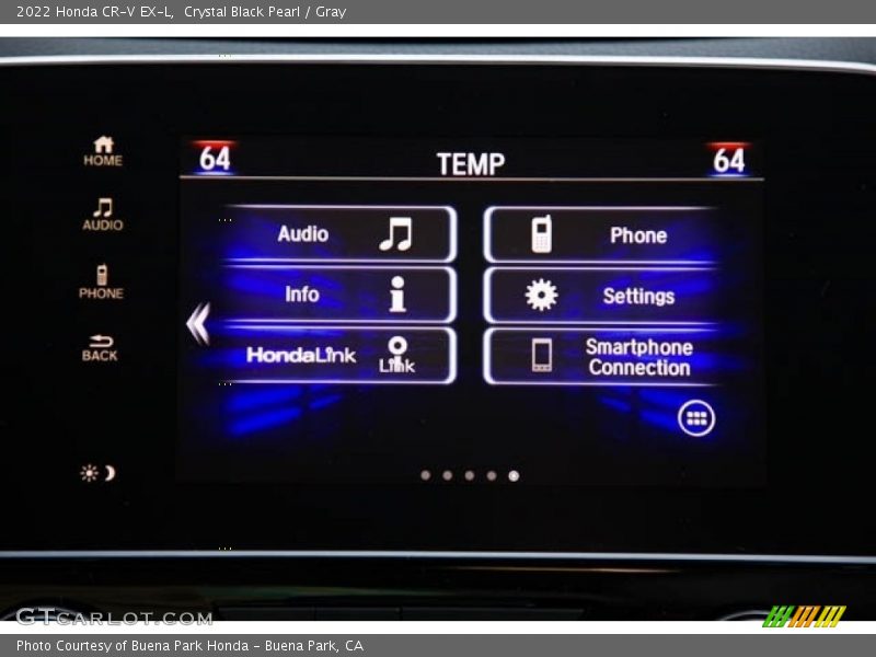 Crystal Black Pearl / Gray 2022 Honda CR-V EX-L