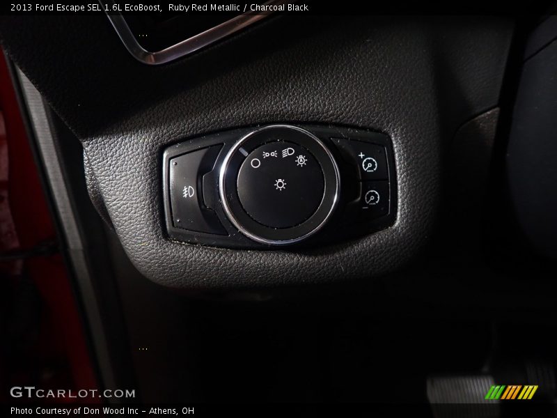 Ruby Red Metallic / Charcoal Black 2013 Ford Escape SEL 1.6L EcoBoost