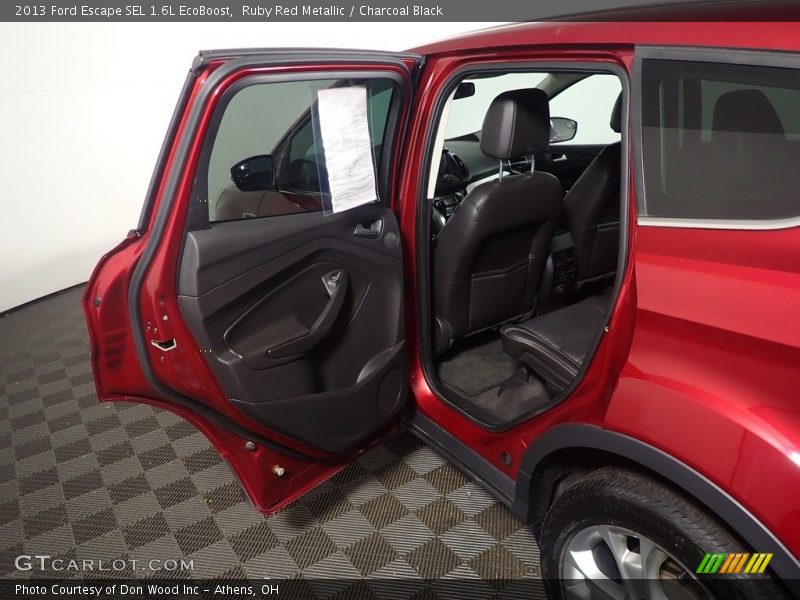Ruby Red Metallic / Charcoal Black 2013 Ford Escape SEL 1.6L EcoBoost