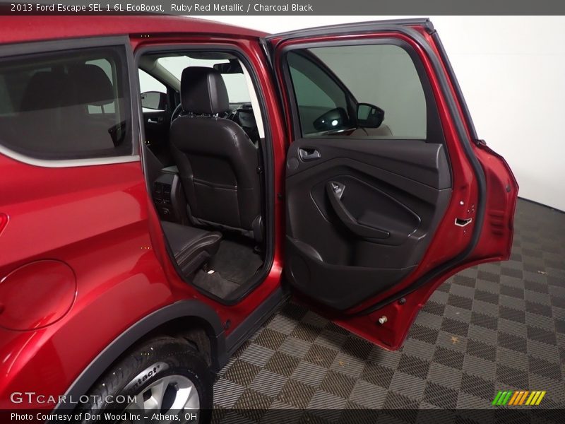 Ruby Red Metallic / Charcoal Black 2013 Ford Escape SEL 1.6L EcoBoost