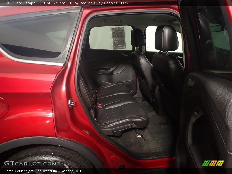 Ruby Red Metallic / Charcoal Black 2013 Ford Escape SEL 1.6L EcoBoost