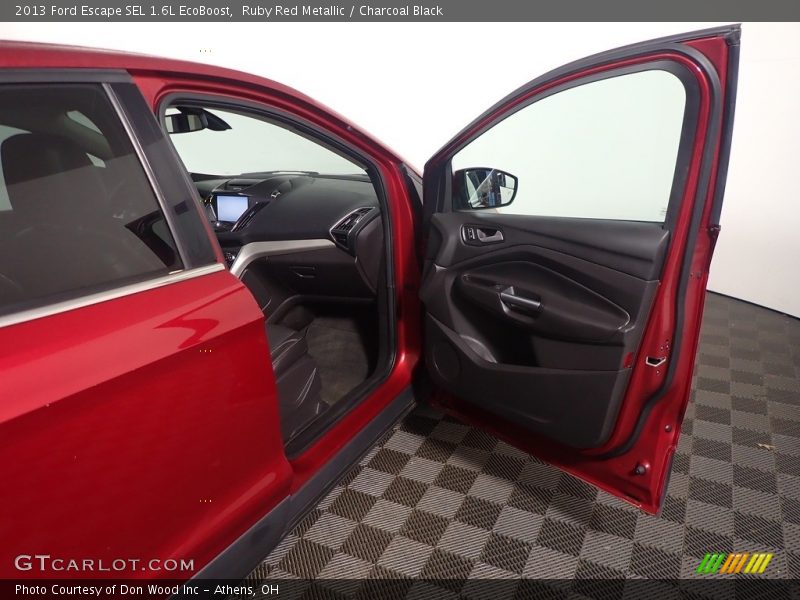 Ruby Red Metallic / Charcoal Black 2013 Ford Escape SEL 1.6L EcoBoost