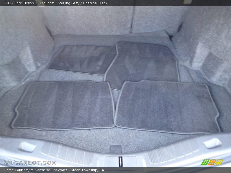 Sterling Gray / Charcoal Black 2014 Ford Fusion SE EcoBoost