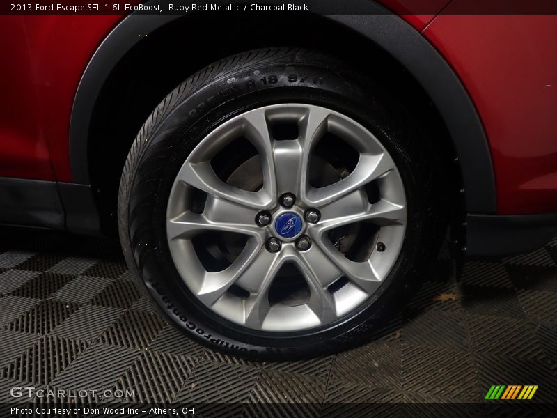 Ruby Red Metallic / Charcoal Black 2013 Ford Escape SEL 1.6L EcoBoost