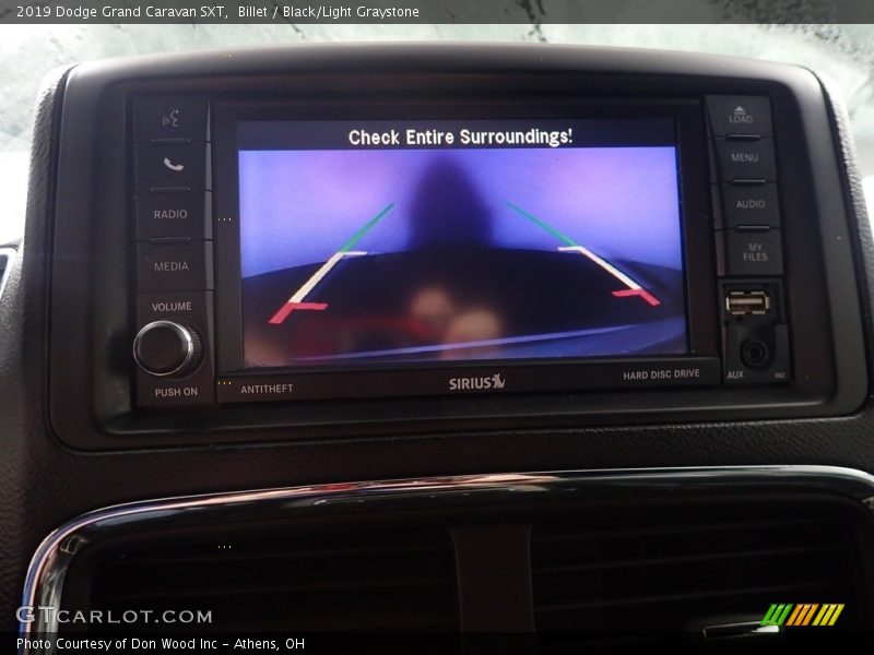 Billet / Black/Light Graystone 2019 Dodge Grand Caravan SXT