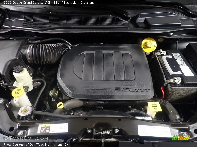 Billet / Black/Light Graystone 2019 Dodge Grand Caravan SXT