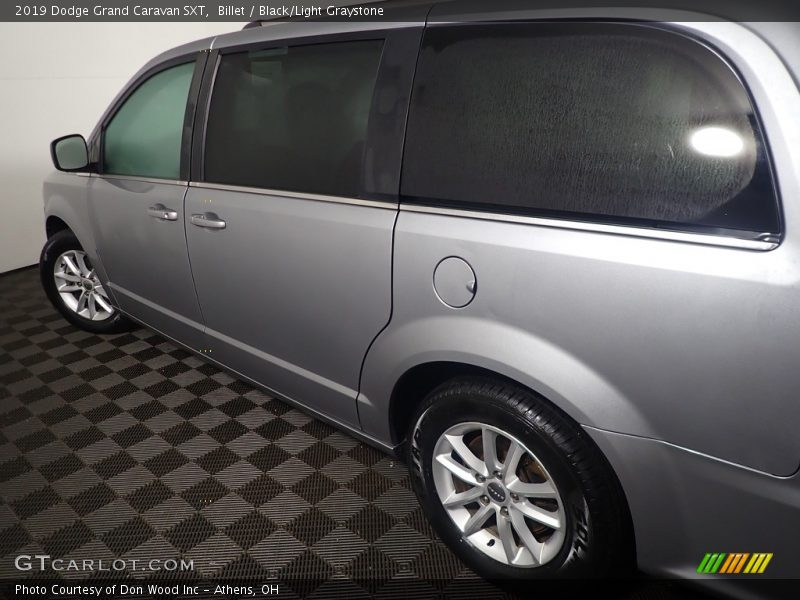 Billet / Black/Light Graystone 2019 Dodge Grand Caravan SXT