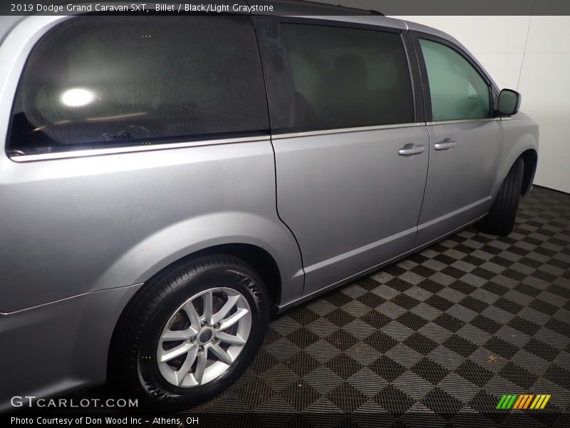 Billet / Black/Light Graystone 2019 Dodge Grand Caravan SXT