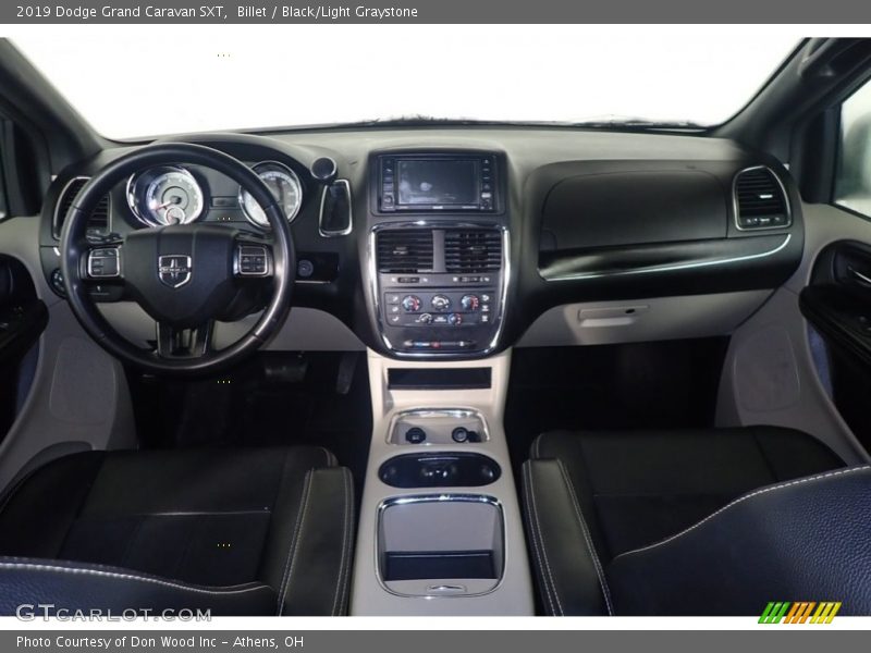 Billet / Black/Light Graystone 2019 Dodge Grand Caravan SXT