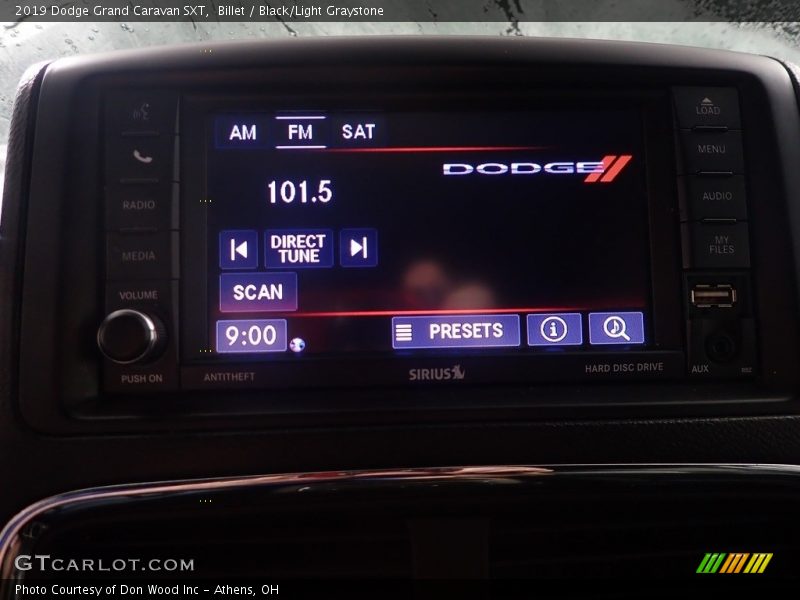 Billet / Black/Light Graystone 2019 Dodge Grand Caravan SXT