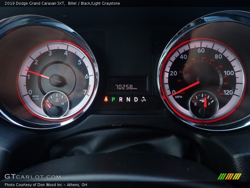 Billet / Black/Light Graystone 2019 Dodge Grand Caravan SXT