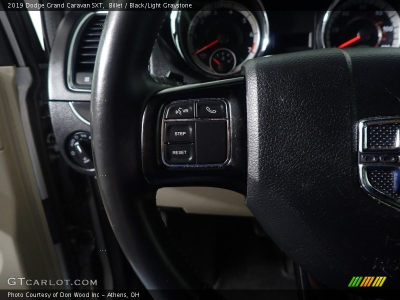 Billet / Black/Light Graystone 2019 Dodge Grand Caravan SXT
