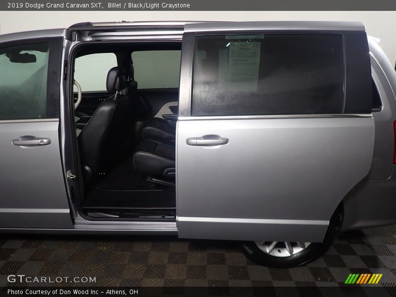 Billet / Black/Light Graystone 2019 Dodge Grand Caravan SXT