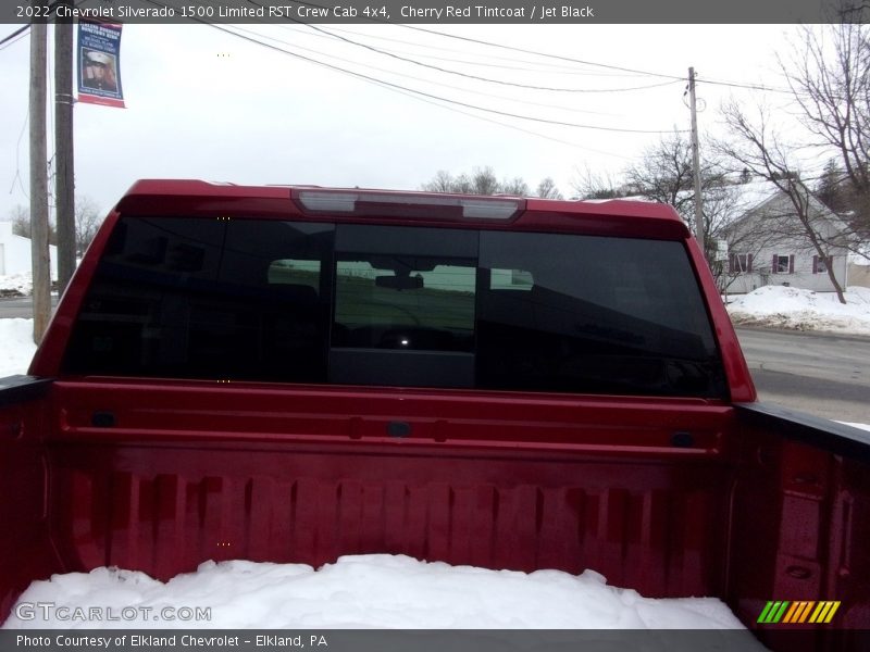 Cherry Red Tintcoat / Jet Black 2022 Chevrolet Silverado 1500 Limited RST Crew Cab 4x4
