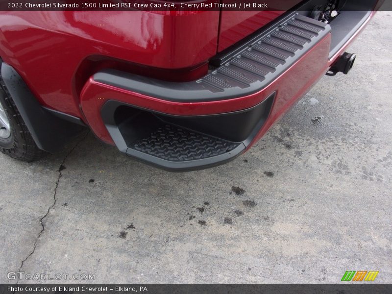 Cherry Red Tintcoat / Jet Black 2022 Chevrolet Silverado 1500 Limited RST Crew Cab 4x4