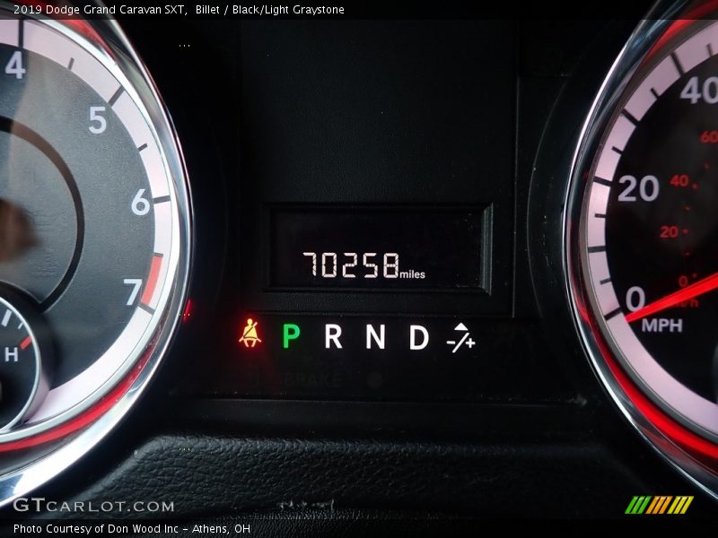 Billet / Black/Light Graystone 2019 Dodge Grand Caravan SXT