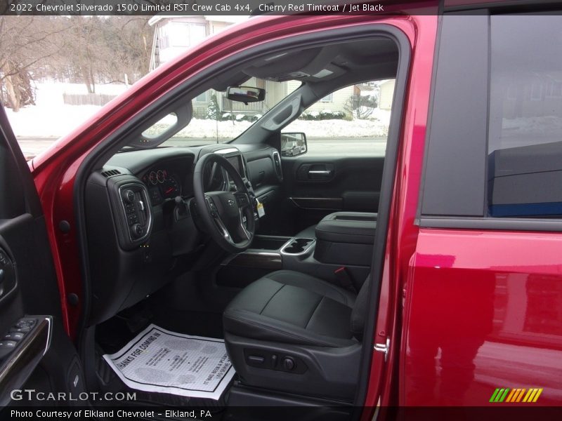 Cherry Red Tintcoat / Jet Black 2022 Chevrolet Silverado 1500 Limited RST Crew Cab 4x4